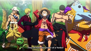 Straw Hat Pirates Members With Yonkou Level Power Revealed - One Piece