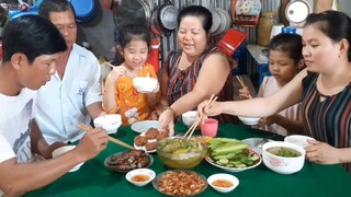 Chả Cá Dồn Khổ Qua Cá Rô Đồng Kho Tộ Tép Bạc Kho Khô Bữa Cơm Ấm Áp Bên Gia Đình| TKQ & Family T469