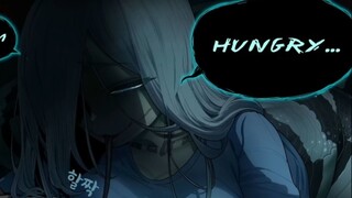 Chỉ riêng pizza thôi thì không thể thỏa mãn cơn đói của Snake Lady được~【SPARROWL COMIC DUB】