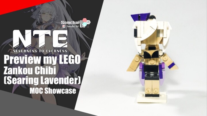 Preview my LEGO NTE: Neverness to Everness Zankou (Searing Lavender) Chibi | Somchai Ud