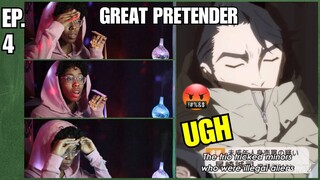 Plot Twist? | Great Pretender Episode 4 Reaction | Lalafluffbunny