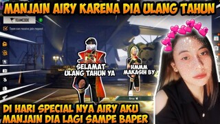 REAKSI AIRY AKU MANJAIN DIA DI HARI ULANG TAHUN NYA,TERNYATA DIA CUMA MINTA KADO INI SAMA AKU?!!