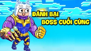 GIẢ LẬP SIÊU ANH HÙNG TẬP CUỐI: MEOWPEO ĐÁNH BẠI BOSS CUỐI MẠNH NHẤT TRONG MINI WORLD