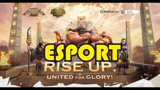 LIVE ! NGOBROLIN RISE OF KINGDOMS ESPORT