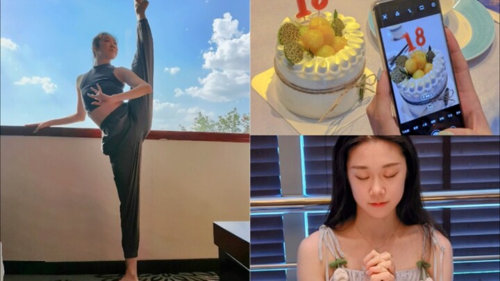 "Dance Student's Daily Training Routine" Today I'm 18 years old!