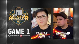Pein vs Yuji Just ML 1v1 Allstar Tournament Game 1(BO3) | Mobile Legends