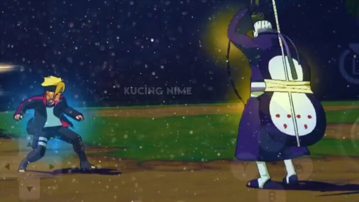 Boruto mode Karma pun takut dengan Obito topeng putih 🔥