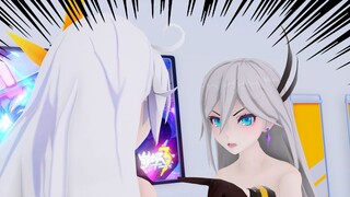 [MMD·3D] [Honkai Impact 3] Cecilia scolds Kiana: I know you want me