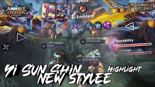 NEW STYLE HIGHLIGHT YSS ?!?! || I'LL DO IT SONG - MLBB