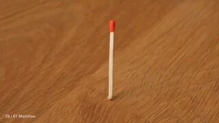 十秒之后，我震惊了！一根火柴引发的创意....
