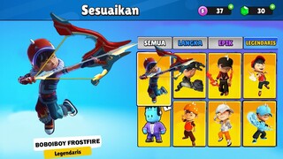 CARA DAPAT SKIN TERBARU BOBOIBOY FROSTFIRE DI GAME STUMBLE GUYS - GABUNGAN BOBOIBOY ES DAN API