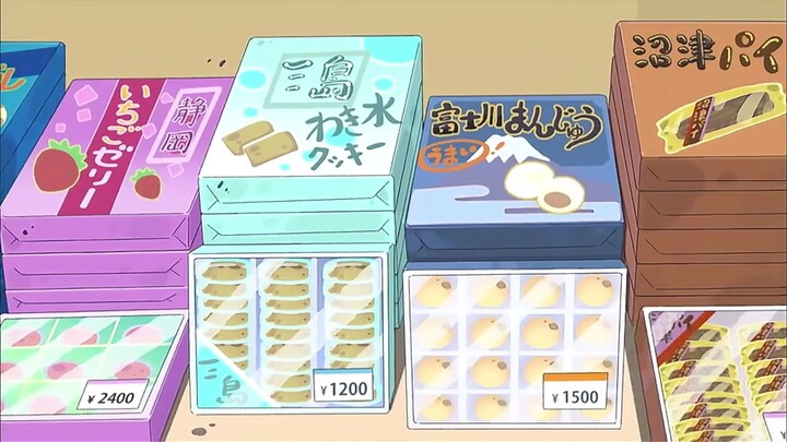 【蜡笔小新】广志超市买伴手礼，抹茶巧克力鳗鱼肉卷都是超级好吃哦
