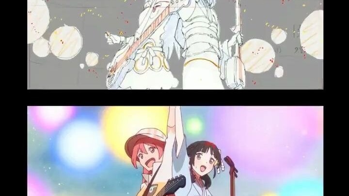 [Hakuhodo] High-Energy Shamisen BGM! "Rokujyoma no Shirokuma" EP08: Original Art vs. Final Cut Compa