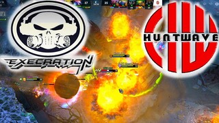 EXECRATION vs HUNT WAVE  - Highlights | Blue Dota Championships