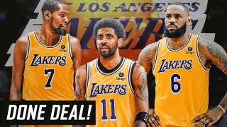 Kevin Durant, Kyrie Irving Joins the 2022-23 Lakers! | Warriors vs Lakers 2023 NBA Finals NBA 2K23