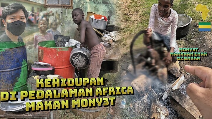 KEHIDUPAN DI PEDALAMAN AFRICA BERBURU MONY3T UNTUK DI MAKAN WARGA SEKITAR