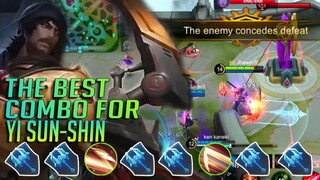 Make them surrender using these combo and build | New Yi Sun-shin is OP | MLBB
