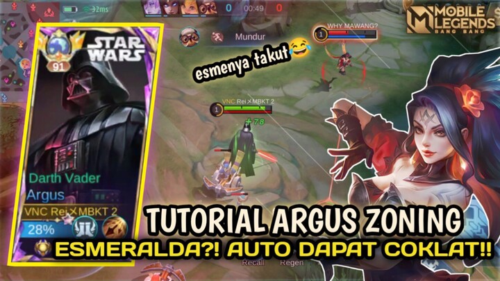 TUTORIAL ARGUS ZONING ESMERALDA SAMPAI DAPAT COKLAT😏