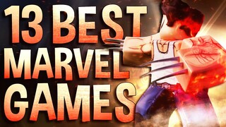 Top 13 Best Roblox Avengers Games (Roblox Marvel Games)