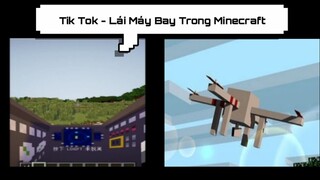 Tik Tok Minecraft #23 - Lái Máy Bay Trong Minecraft