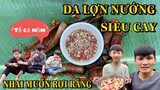 Làm Món Da Lợn Nướng Siêu Cay Và Cái Kết Nhai Tễ Mồm Muốn Rơi Răng