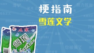 雪莲文学是什么梗【梗指南】