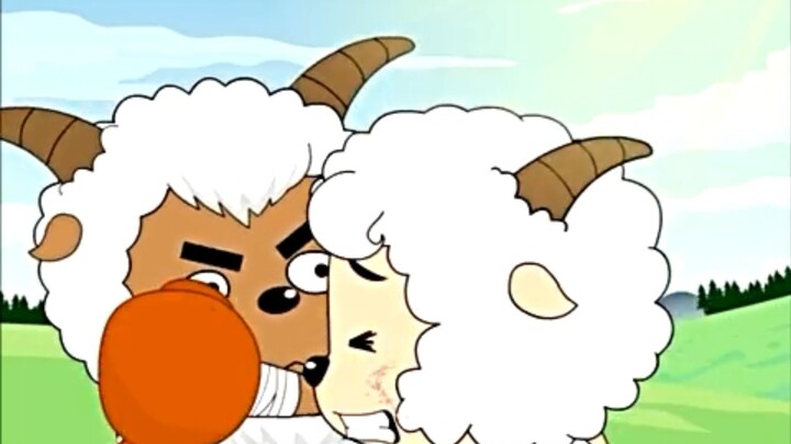 沸羊羊公报私仇暴打喜羊羊