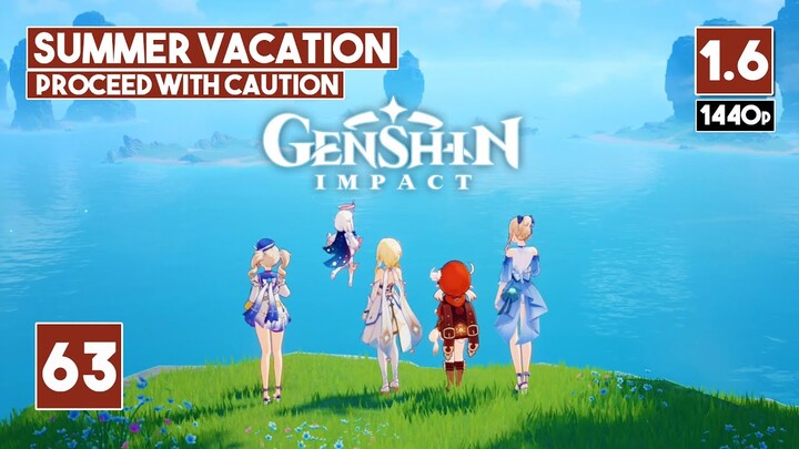 Summer Vacation Proceed With Caution Genshin Impact Walkthrough