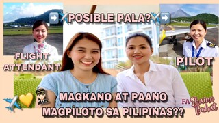 FLIGHT ATTENDANT TO PILOT JOURNEY ft. F/O Jo Anne Toral + PAANO MAGPILOTO SA PILIPINAS? (MAHAL BA?)