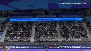 KOREAN AIR JUMBOS vs HYUNDAI SKYWALKER (Korean V-League) Men