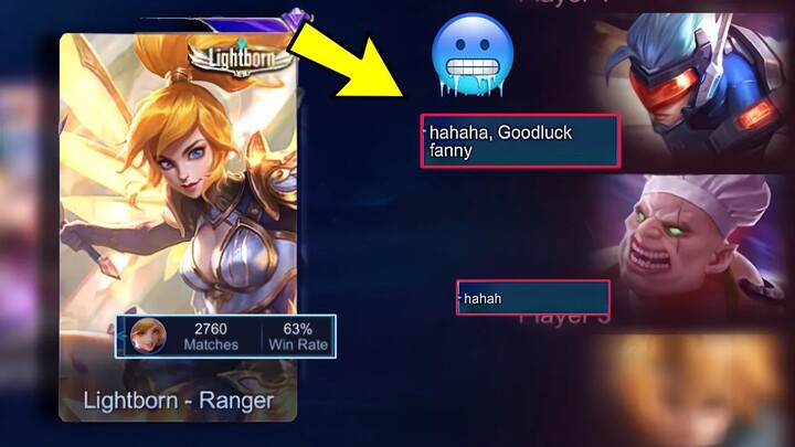 I FORCED THEM TO COUNTER MY FANNY… AND THIS HAPPENED  MLBB