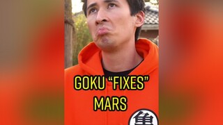 Goku “fixes” Mars anime goku dragonball manga fy