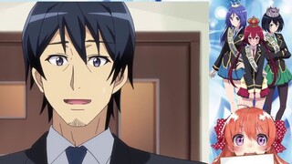 [The father who cheats his daughter #2] The old father dresses up as a woman and goes to school with