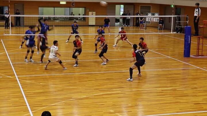 A 1.77 meter tall receiver stunned all the major high schools in Japan