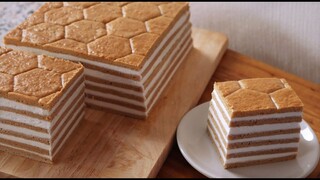 เค้กน้ำผึ้ง  RUSSIAN HONEY CAKE  l ครัวป้ามารายห์