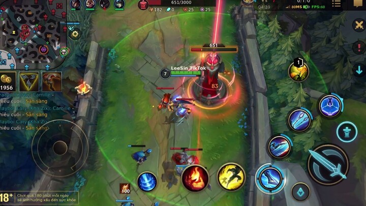 Liên Minh Tốc Chiến - Cách mà Camille rank Thách Đấu lật lại kèo khi bị gank sớm