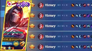 DOOM INCARNATE IS THE NEW MOSKOV BEST SKIN EVER! I GOT WINSTREAK ALL MVP 😱 - MOBILE LEGENDS