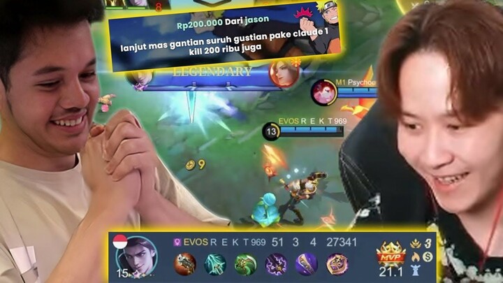 GELO Di Challenge kayak gini auto cepat panen ini!! REKT Sampe Menggila!! - Mobi