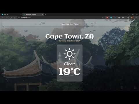 WeatheringWithU || Simple Web App