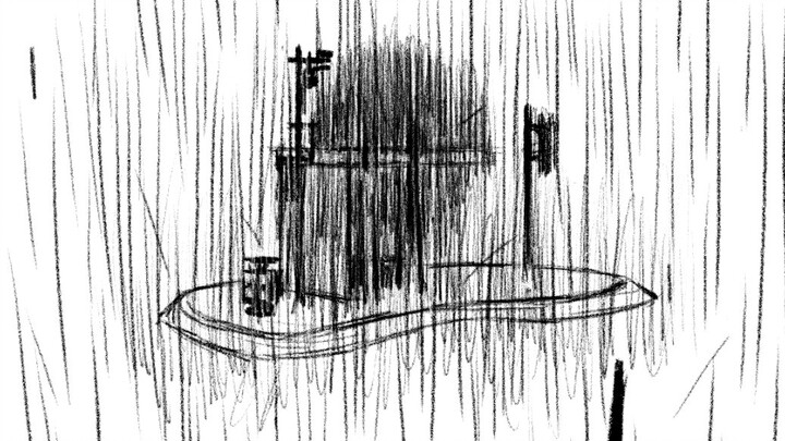 [Central Academy of Fine Arts] ฝีมือนักศึกษาสุดยอดมาก (วันฝนตก)