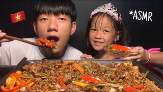 Zin ASMR | ASMR CƠM TRỘN TƯƠNG ĐEN HÀN QUỐC CÙNG THÁNH ĂN NHIỀU (ASMR MUKBANG BLACK BEAN RICE)