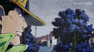 Rekaman Jotaro menggunakan tuba untuk bermain melalui seri keempat Diamond is Forever telah dihapus