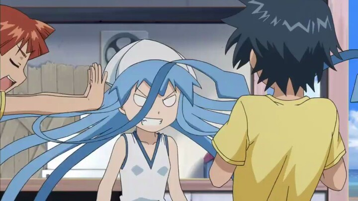 There is only one girl who is afraid of Squid Girl and always takes pleasure in scaring her.