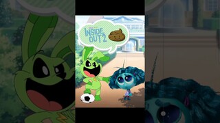 Smiling Critters vs Inside Out 2 | Poppy Playtime #shorts #insideout2 #battle