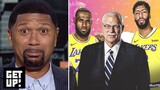GET UP | Jalen Rose "breaks down" Lakers getting counsel from Phil Jackson in coach search