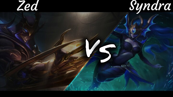 Erebos Zed VS Syndra Mid | Stream Highlights