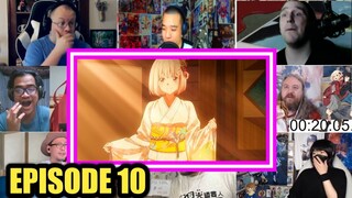 Lycoris Recoil Episode 10 Reaction Mashup | リコリス・リコイル 10話 リアクション