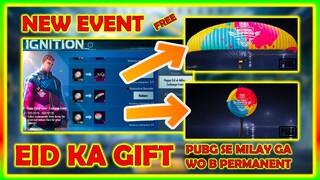 EID AL ADHA KA GIFT PUBG KI TARF SE | GET PERMANENT PARACHUTE & PAN | HAPPY EID AL ADHA EVENT