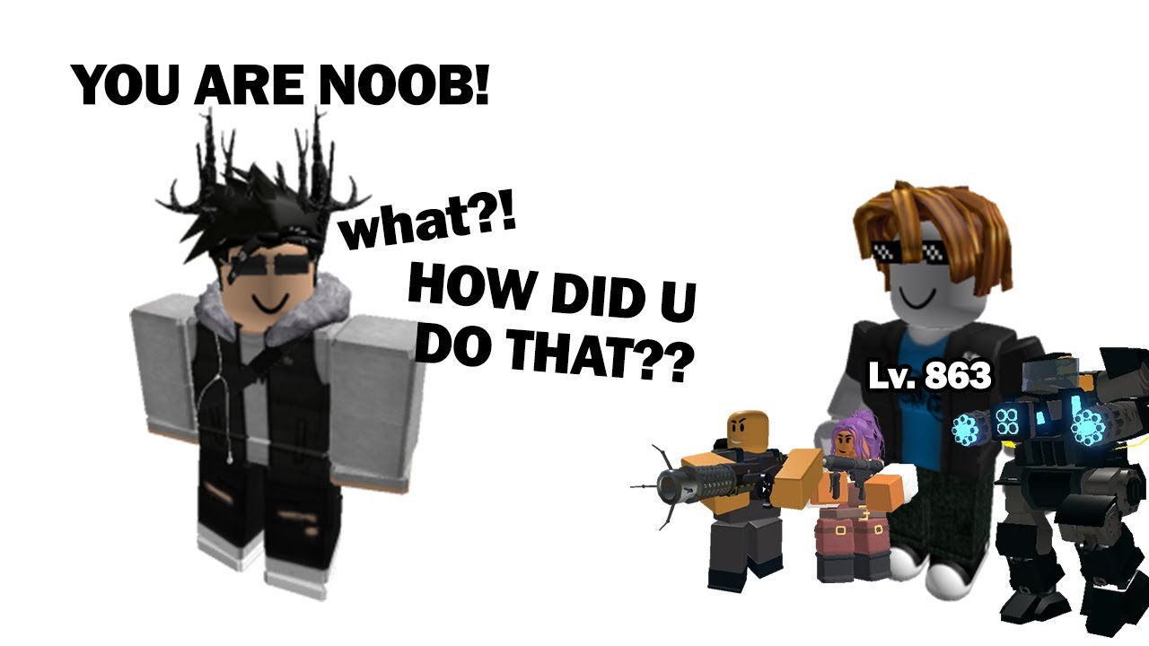 When your a Rich Noob (meme) ROBLOX 