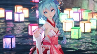 [Kimono Miko Hatsune] Tôi sẽ nhớ bạn một ngàn năm sau [Kết xuất ánh sáng và bóng tối siêu thực tế]